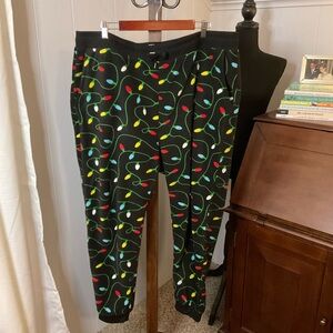 Tipsy Elves Get Lit Fleece Pajama Bottoms Joggers Women’s Plus Size